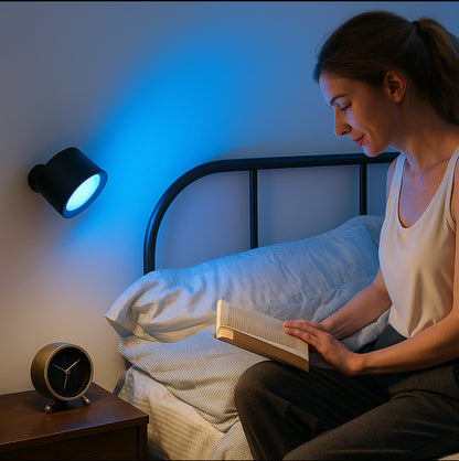 Magnetic LED Wall Light Wireless + Remote | 360° Touch Glow