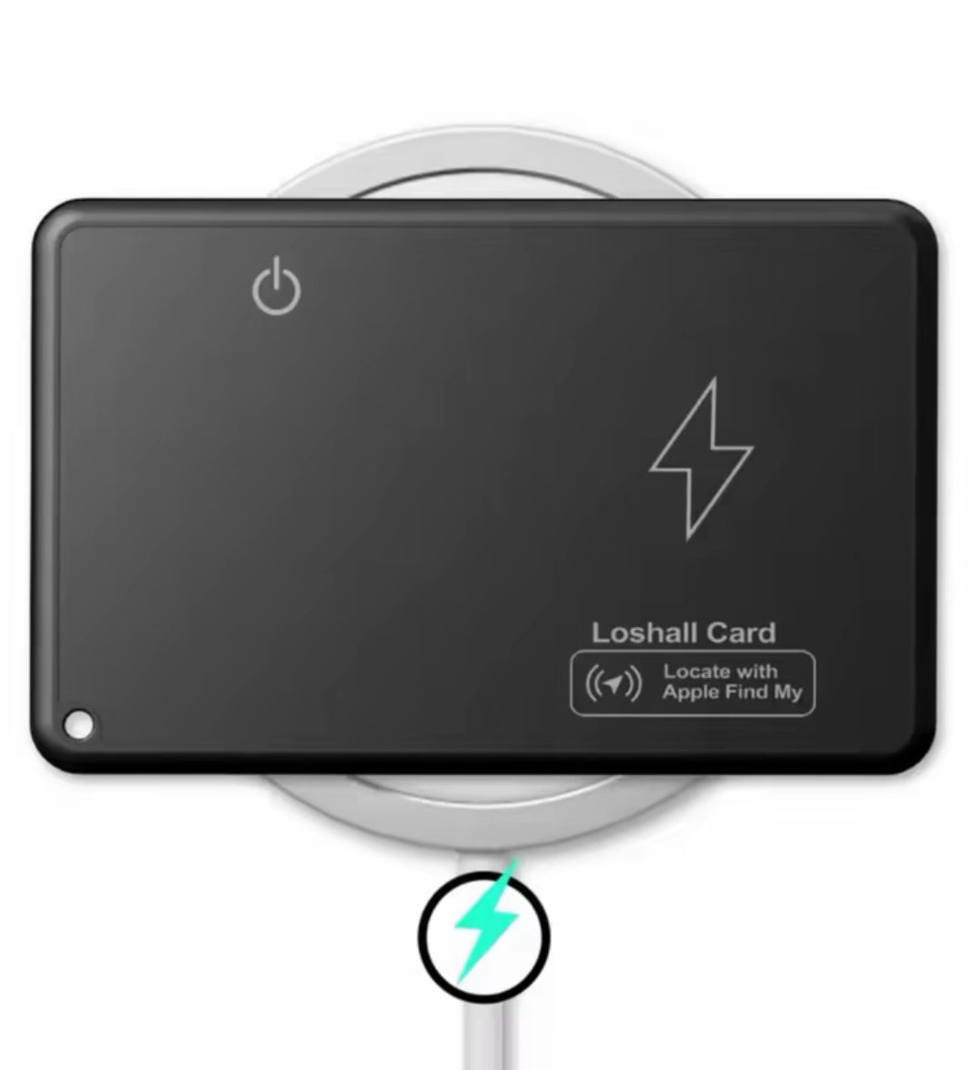 Wallet GPS Tracker Card – Works with Apple Find My