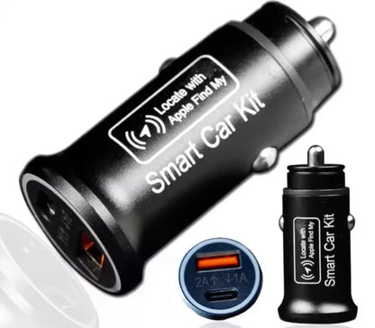 Stealth GPS Car Tracker & USB Charger – Works with Apple Find My (No Monthly Fees)